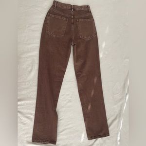 PacSun Dad Jeans Chocolate Brown